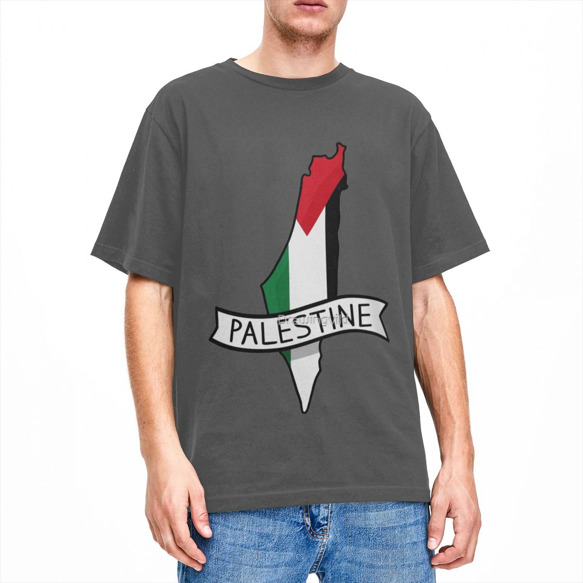 Palestine Map T-Shirt (Men's & Women's)