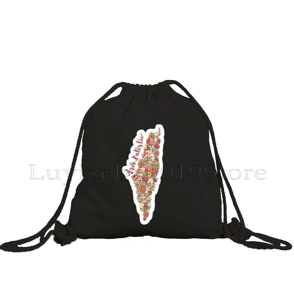 Palestine Drawstring Gym Bag for Men & Women - Unisex Bag