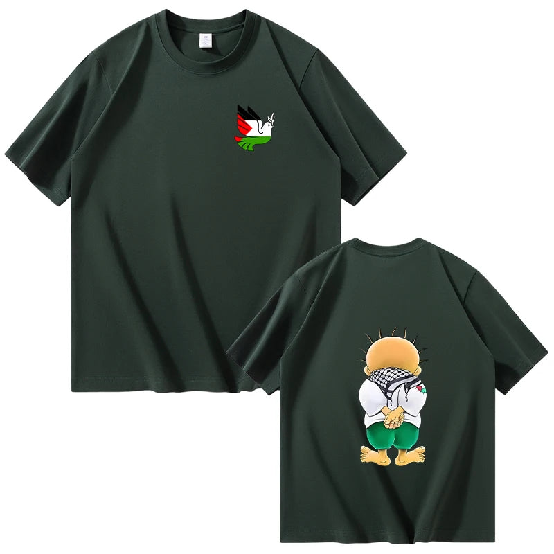 Palestine Arabic Handala T-Shirt (Men's & Women's)