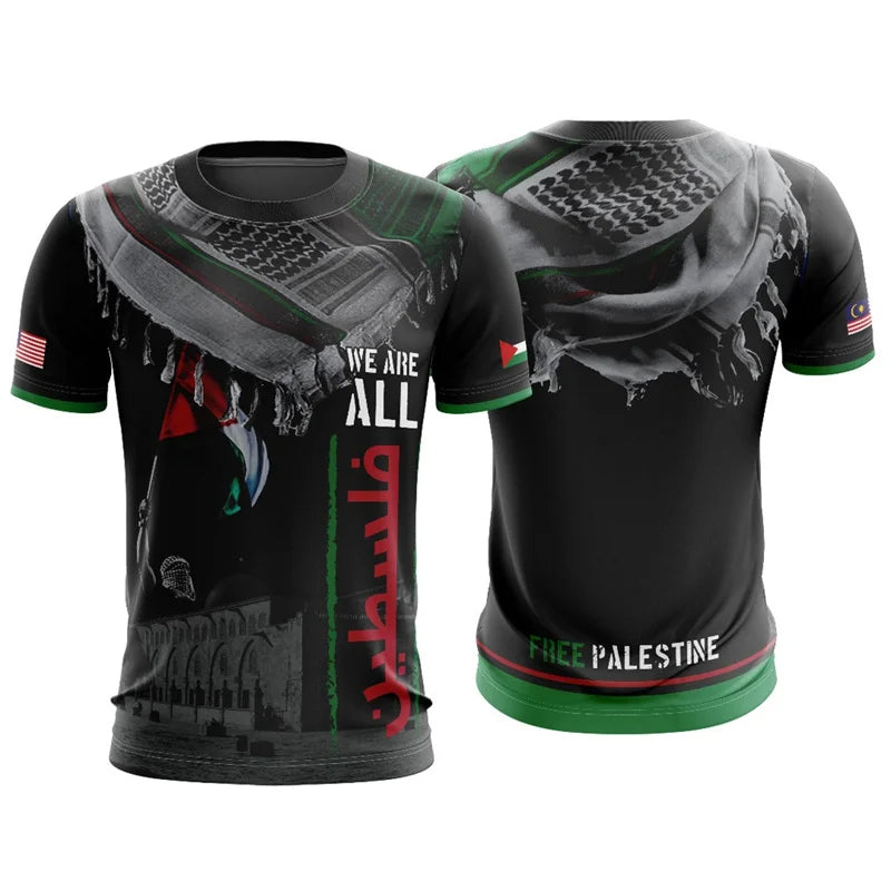 Palestine T-Shirt (Men's & Women's) - Profits Donated - Buy 1, Get 1 20% OFF