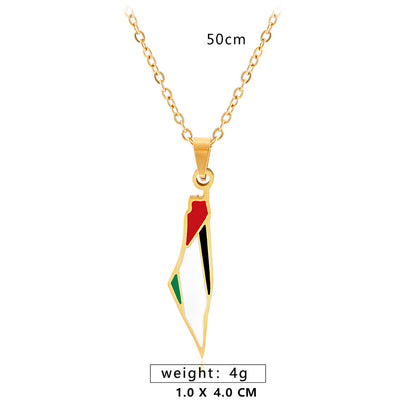 Palestine Necklace Set - Buy One Get One FREE