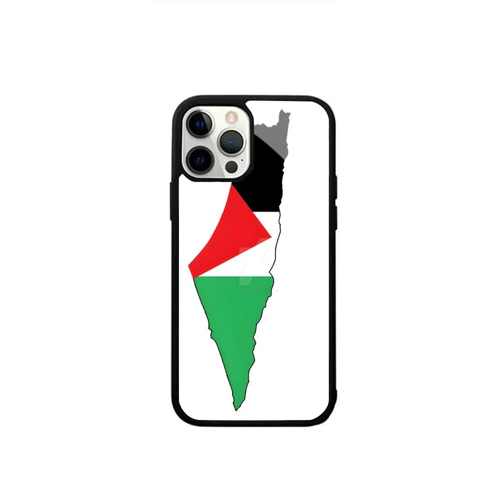 Palestine Map Arabic Phone Case For Apple & Samsung Magsafe Wireless Charging Cover – Buy 1, Get 1 10% OFF