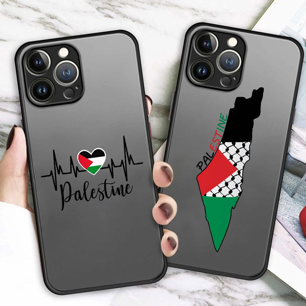 Palestine Semi Transparent Phone Case - Apple, Samsung, & Xiaomi